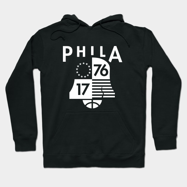 Phila Bell - Blue Hoodie by KFig21